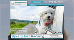 Desktop Screenshot of anitasfurryfriendspetparlour.com
